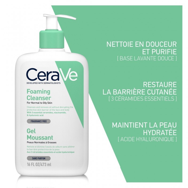 GEL MOUSSANT 236 ML CERAVE