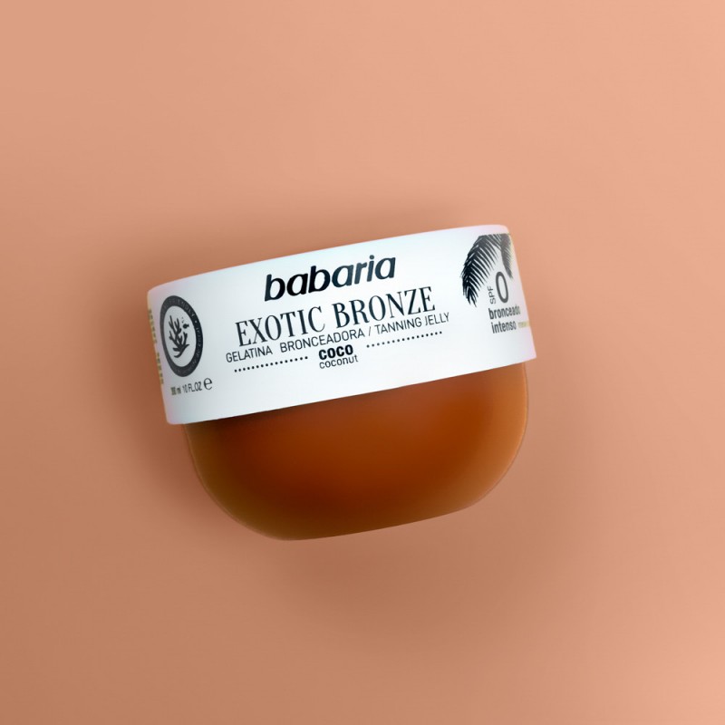 GELÉE BRONZANTE À LA NOIX DE COCO BRONZE EXOTIQUE BABARIA SPF 0 300ml