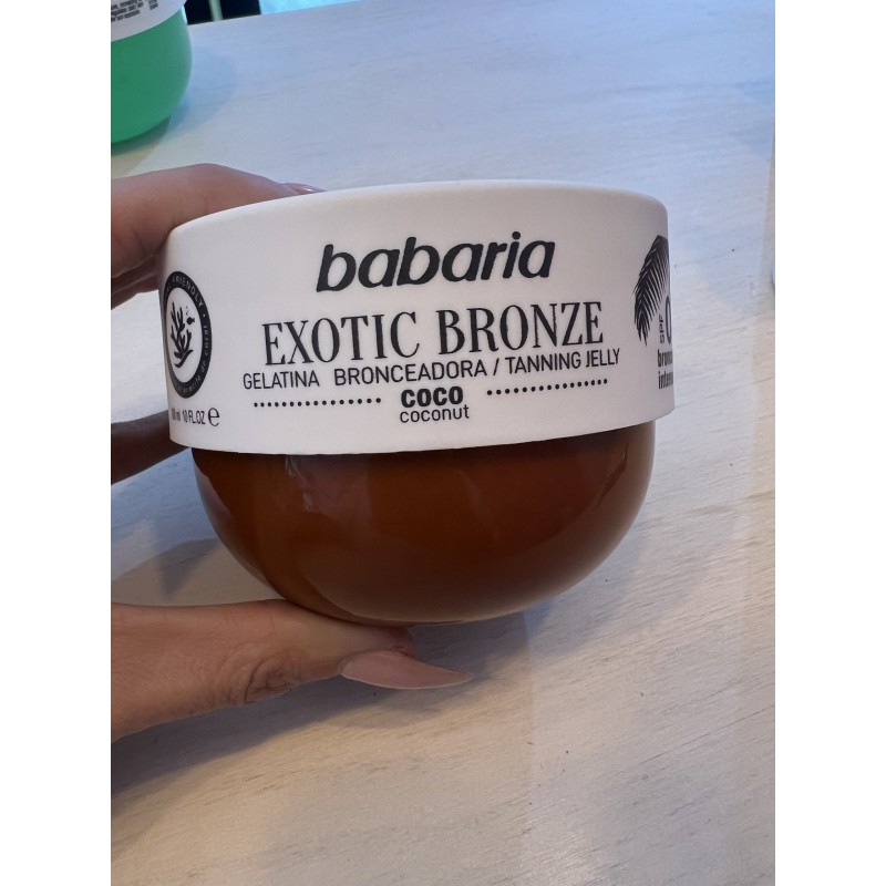 GELÉE BRONZANTE À LA NOIX DE COCO BRONZE EXOTIQUE BABARIA SPF 0 300ml