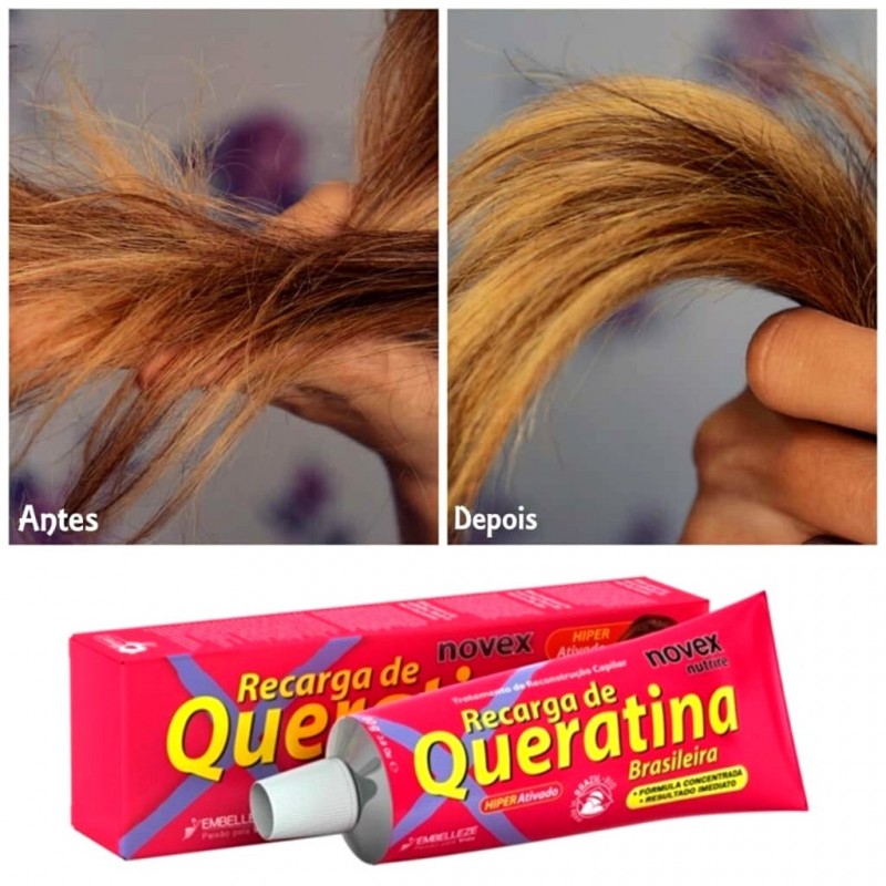 novex Tube Recharge keratine Brésilien