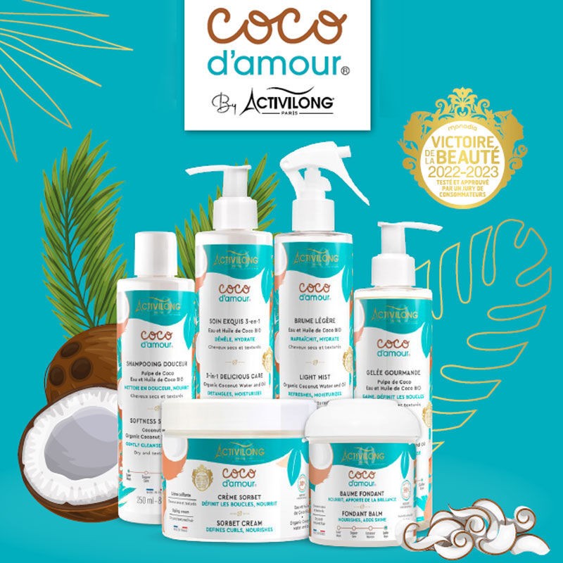 SHAMPOING DOUCEUR PULPE DE COCO D'AMOUR Activilong
