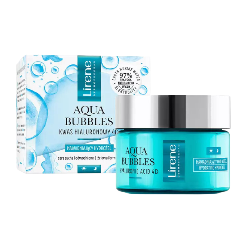 Lirene Coffret Aqua Bubble Hydro Gel + Eau Micellaire 200 ml Offerte