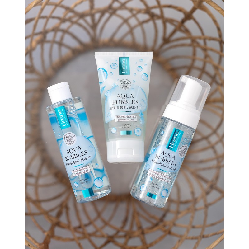 Pack crème Gel nettoyant Aqua bubble 50ml + Toner 200ml LIRENE