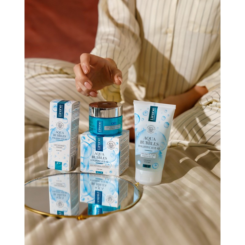 Pack crème Gel nettoyant Aqua bubble 50ml + Toner 200ml LIRENE
