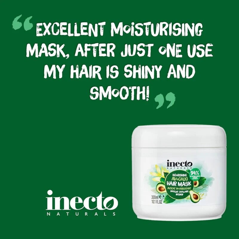 Masque cheveux Nourrissant Avocat Inecto
