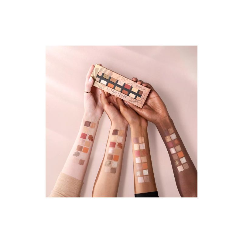 PALETTE FARD A PAUPIERES SAFARI FEVER SLIM 010 CATRICE