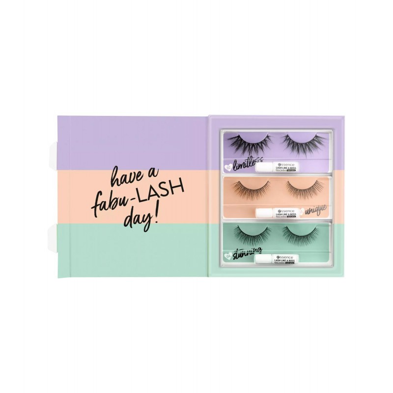 FAUX CILS 3x LASH LIKE A BOSS Set 01 ESSENCE