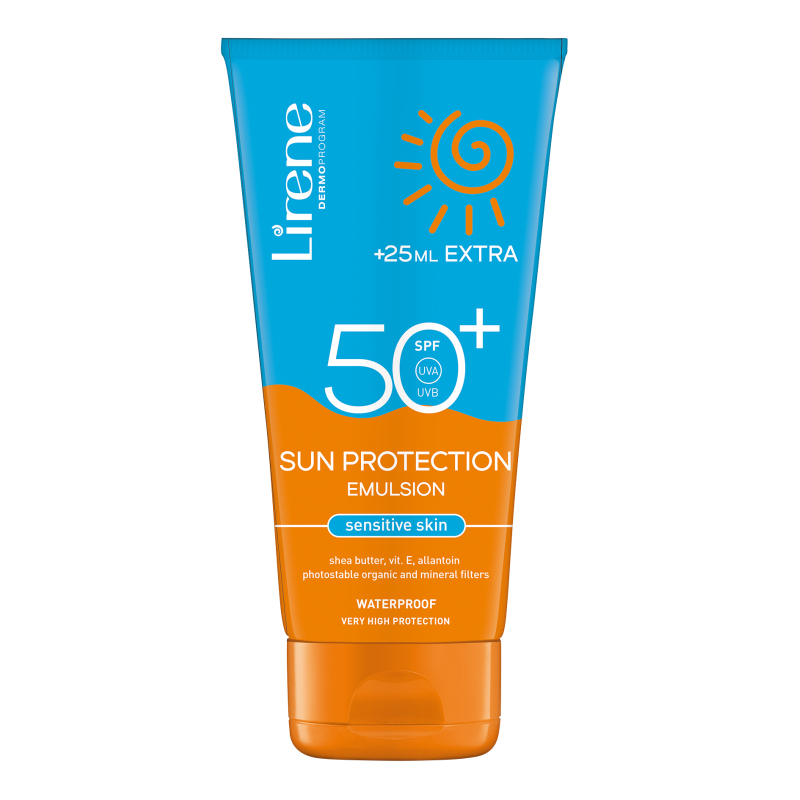 PACK LIRNE EMULSION PROTECTRICE SPF 50+ 175ML + LAIT PROTECTION ENFANT SPF 50 150 ML + TROUSSE JAUNE OFFERTE
