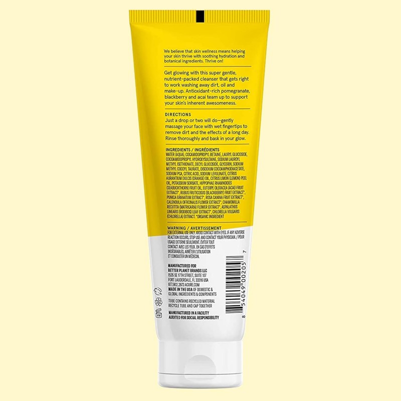 BRIGHTENING CLEANSING GEL 118ML ACURE