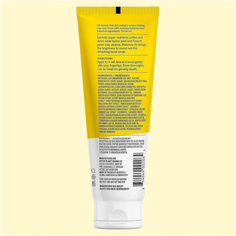 BRIGHTENING FACIAL SCRUB 118ML ACURE