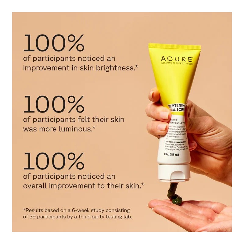 BRIGHTENING FACIAL SCRUB 118ML ACURE