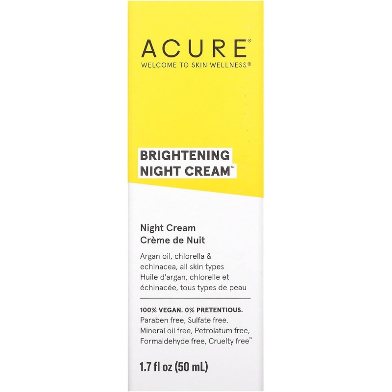 BRIGHTENING NIGHT CREAM 50ML ACURE