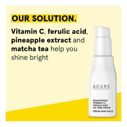 BRIGHTENING VITAMINE C & FERULIC ACID OIL FREE SERUM 30ML ACURE
