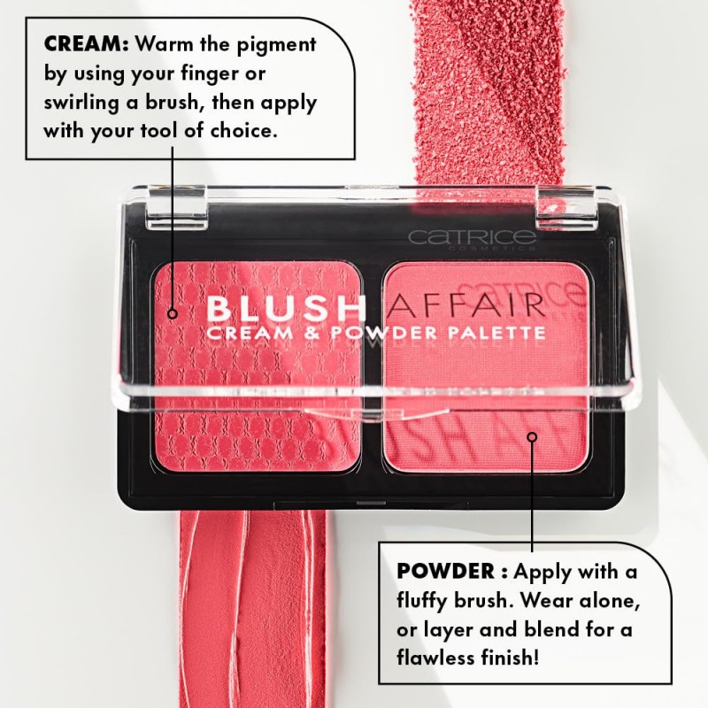 PALETTE BLUSH AFFAIR CREME ET POUDRE CATRICE