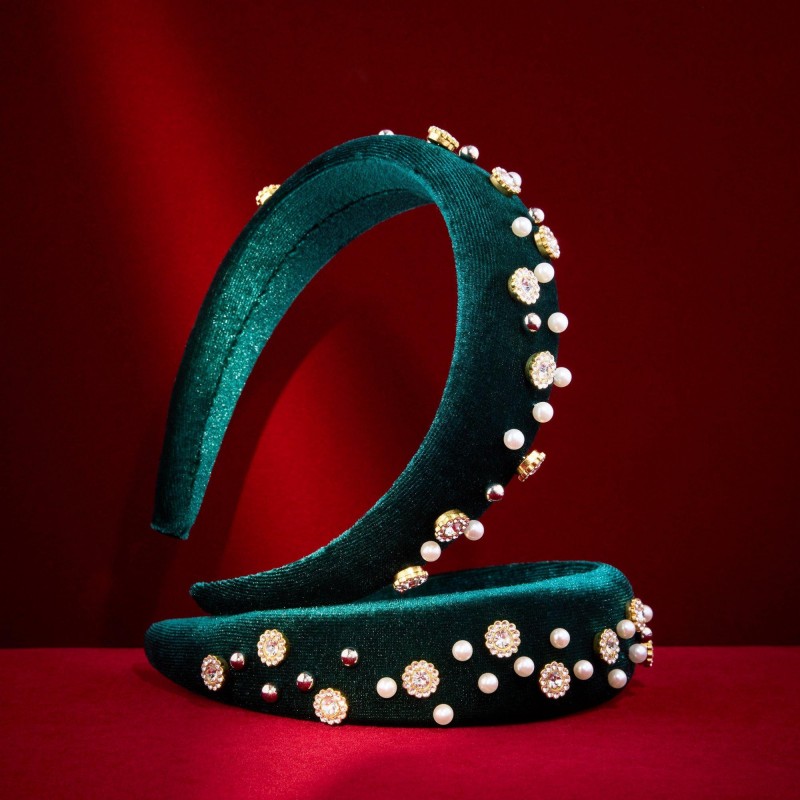 BANDEAU VELVET FESTIVE TREASURES CATRCE