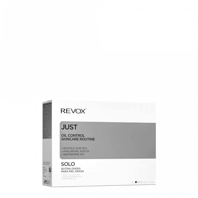 JUST OIL CONTROL SKINCARE ROUTINE 3*30ml REVOX B77