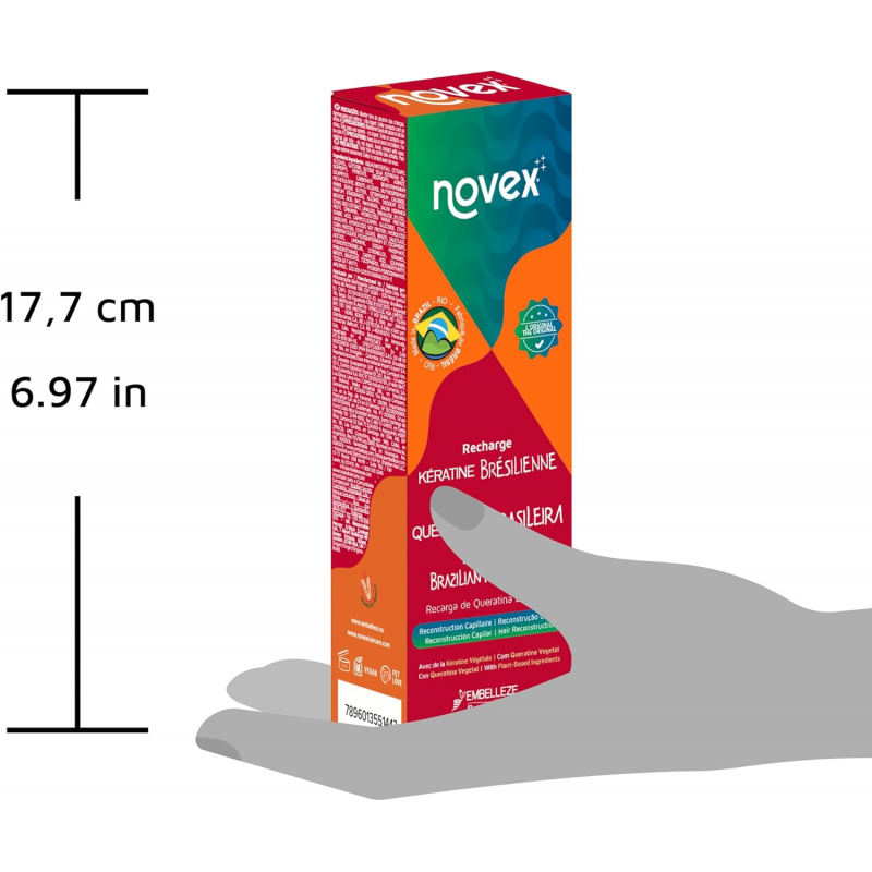 novex Tube Recharge keratine Brésilien