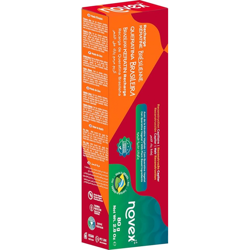 novex Tube Recharge keratine Brésilien