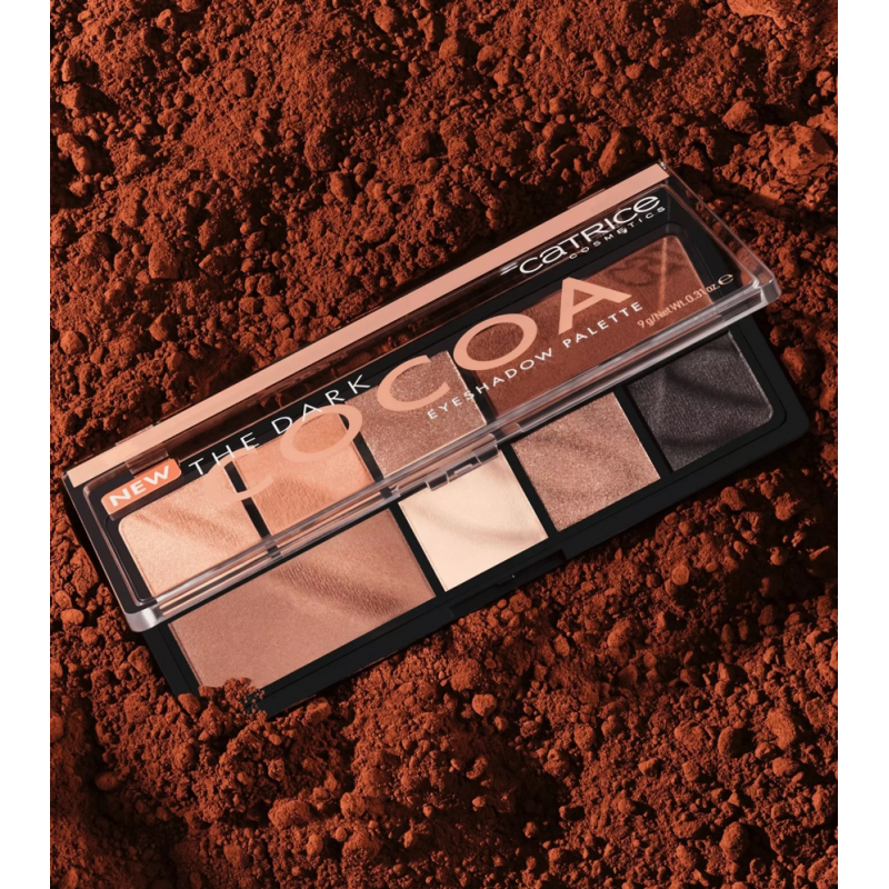 PALETTE FARD A PAUPIERES THE DARK COCOA CATRICE