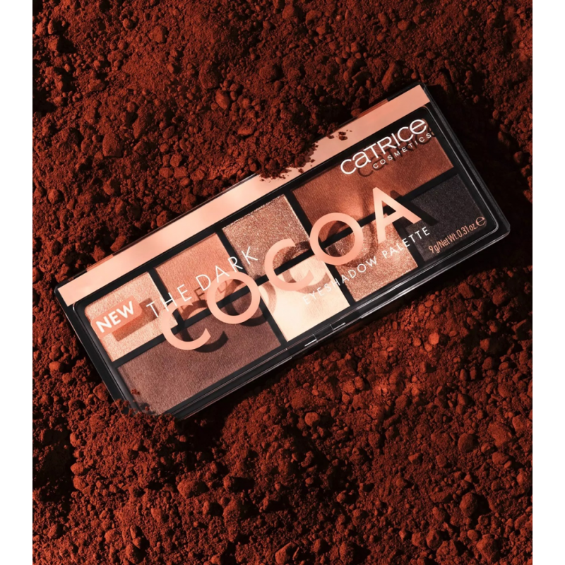 PALETTE FARD A PAUPIERES THE DARK COCOA CATRICE