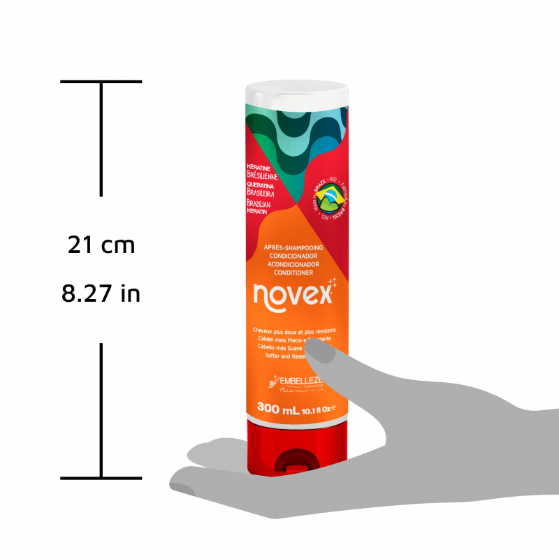 Après shampoing brésilien keratine Novex