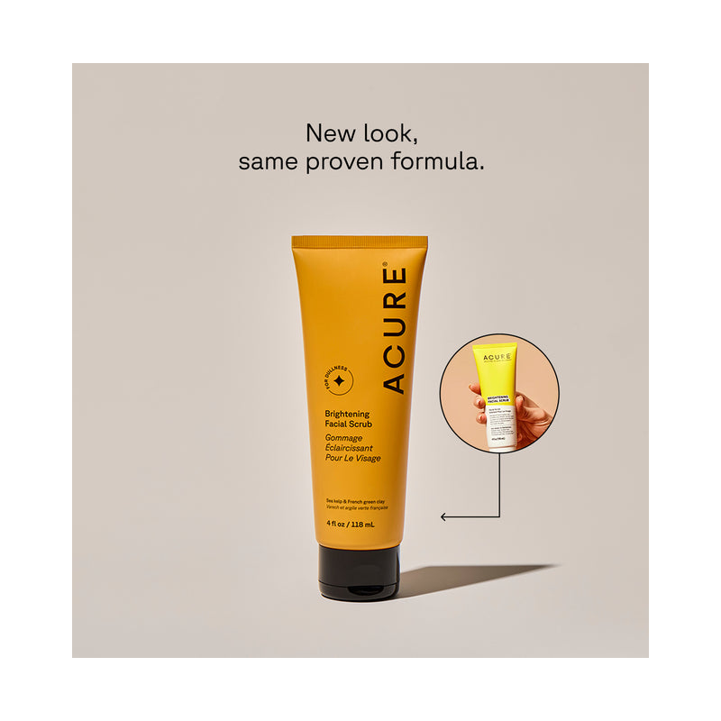 BRIGHTENING FACIAL SCRUB 118ML ACURE