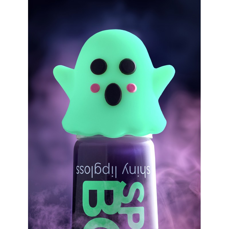 SPOOKY BOMB shiny lipgloss 01 Violet Shiny ESSENCE