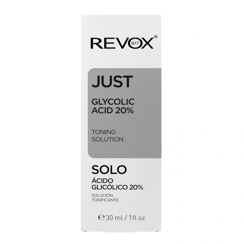 REVOX B77 JUST GLYCOLIC ACID 20% TONING SOLUTION