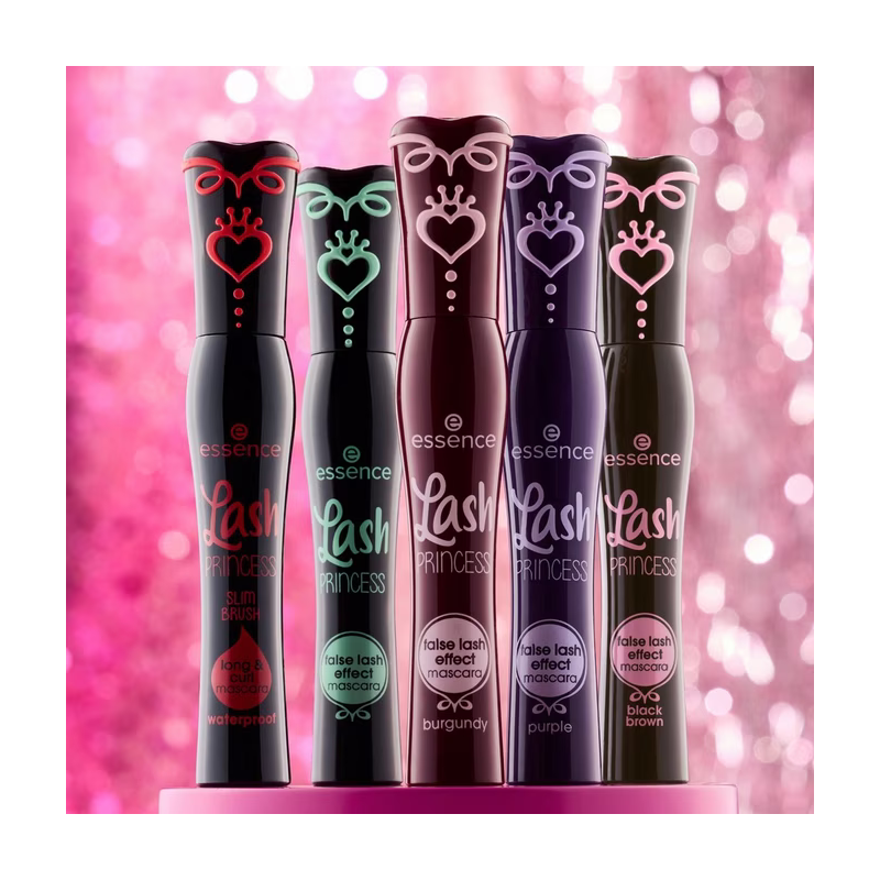 Mascara Mauve Lash Princess False Lash Effect Black Purple Essence