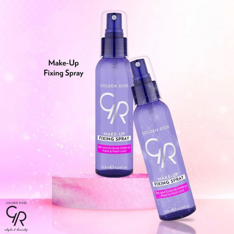 FIXING SPRAY MATTE Golden Rose