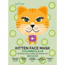 Masque visage tissu KITTEN...