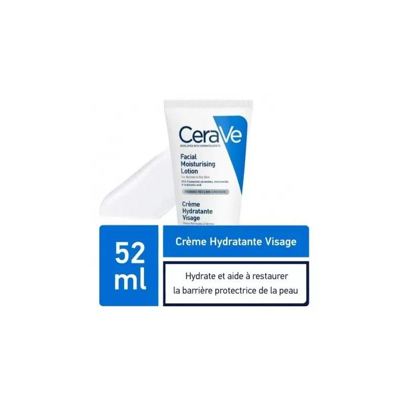 CERAVE CREME HYDRATANTE VISAGE 52ML
