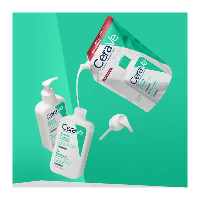 CERAVE GEL MOUSSANT RECHARGE 473ML