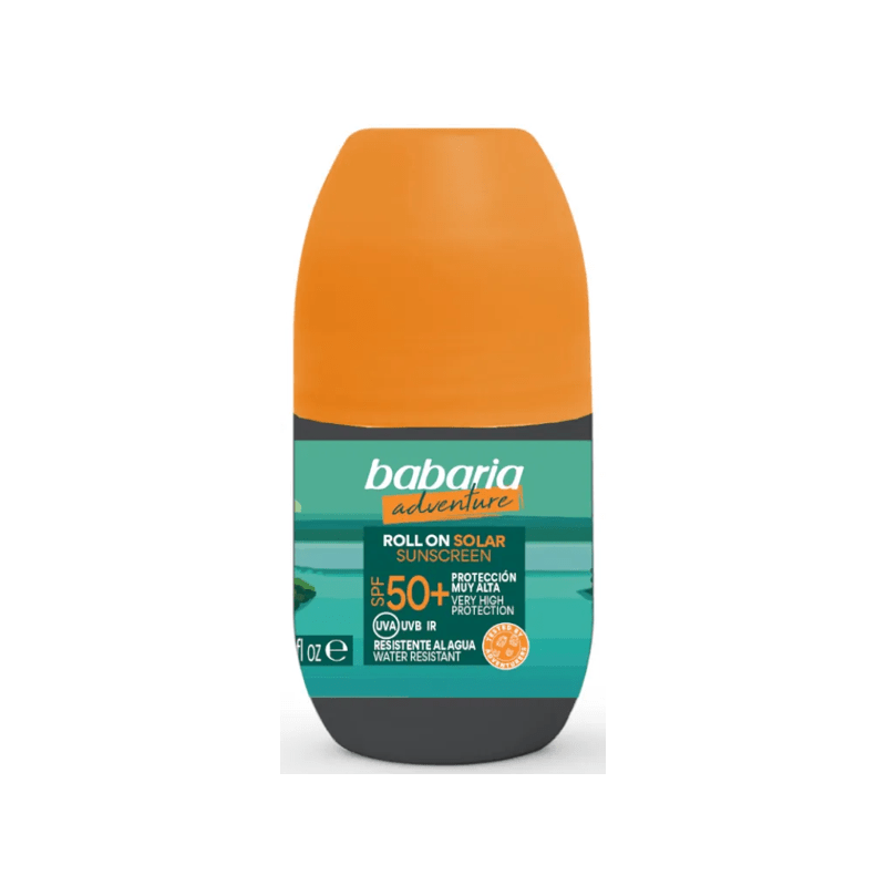 Roll-On Sunscreen Adventure SPF50+ BABARIA + Accessoire téléphone gratuit