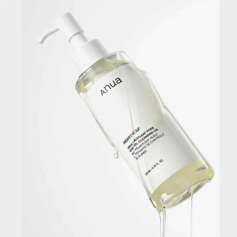 Huile Nettoyante Démaquillante Heartleaf Pore Control ANUA