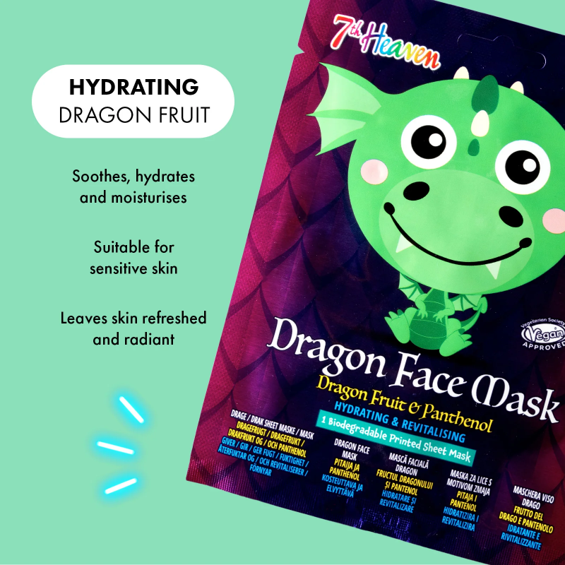 Dragon Sheet Face Mask 7th Heaven