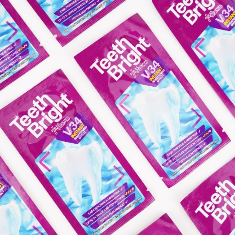 7TH HEAVEN TEETH WHITENING STRIPS 7 SACHETS