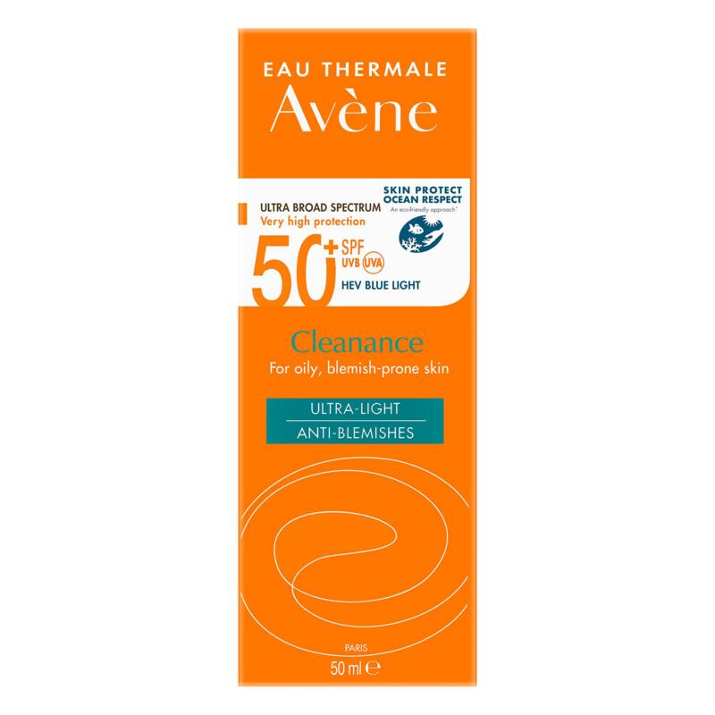 ÉCRAN SOLAIRE CLEANANCE SPF50+ 50ML AVÈNE
