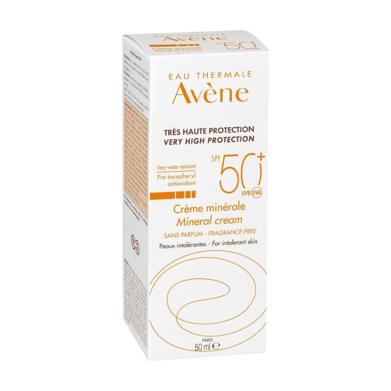 CRÈME SOLAIRE MINÉRALE SPF50+ 50ML AVÈNE