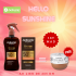 Pack Solaire BABARIA Bronze – Huile SPF50, Fluide Visage SPF50+ & Gelée Voyage Offerte