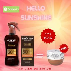 Pack Solaire BABARIA Bronze...