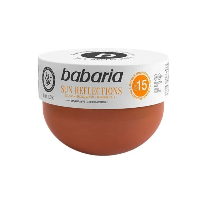 GELÉE BRONZANTE À LA CAROTTINE REFLET SOLEIL BABARIA SPF 15 300ml