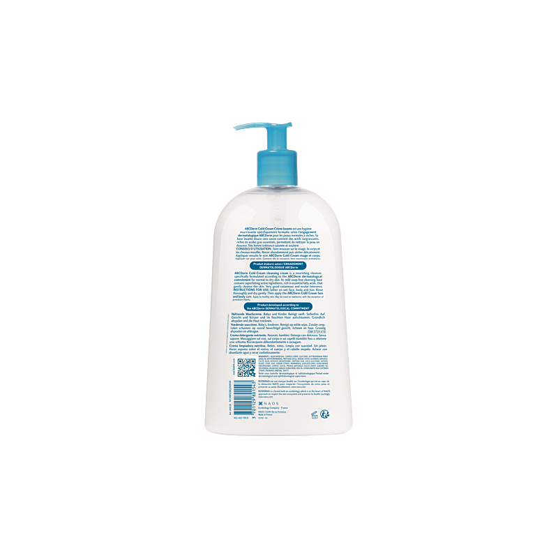 BIODERMA ABCDERM cold crème lavante | 1L