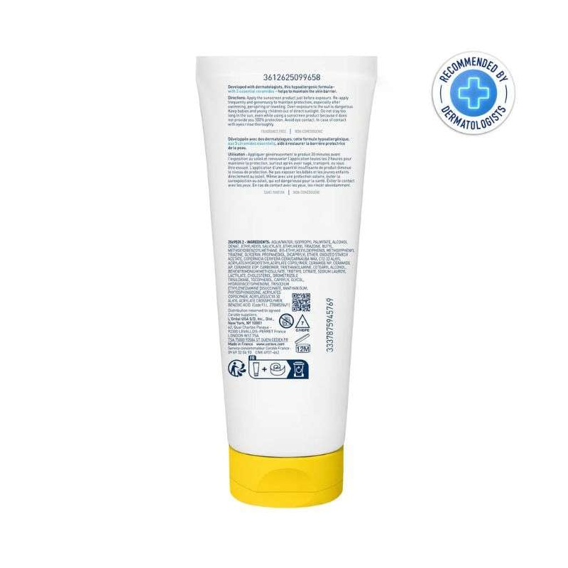 CERAVE LAIT SOLAIRE INVISIBLE HYDRATANT SPF 50+ 75 ML