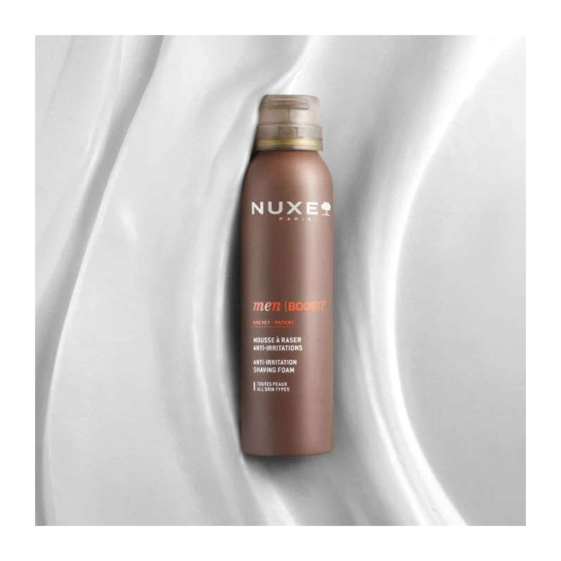Nuxe Men Boost mousse à raser anti-irritations 150ml