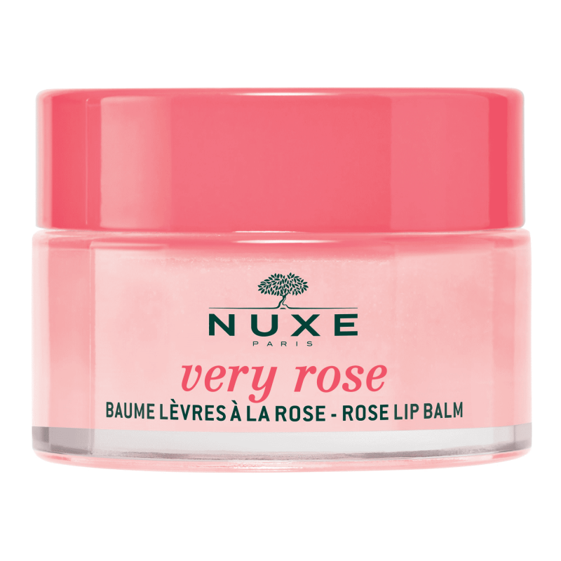 NUXE VERY ROSE Baume Lèvres à la Rose 15g - Lèvres Ultra Sèches ou Abîmées