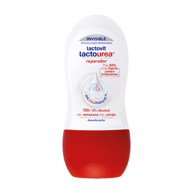 Lactovit Lactourea Déodorant Roll-on Reparador Invisible