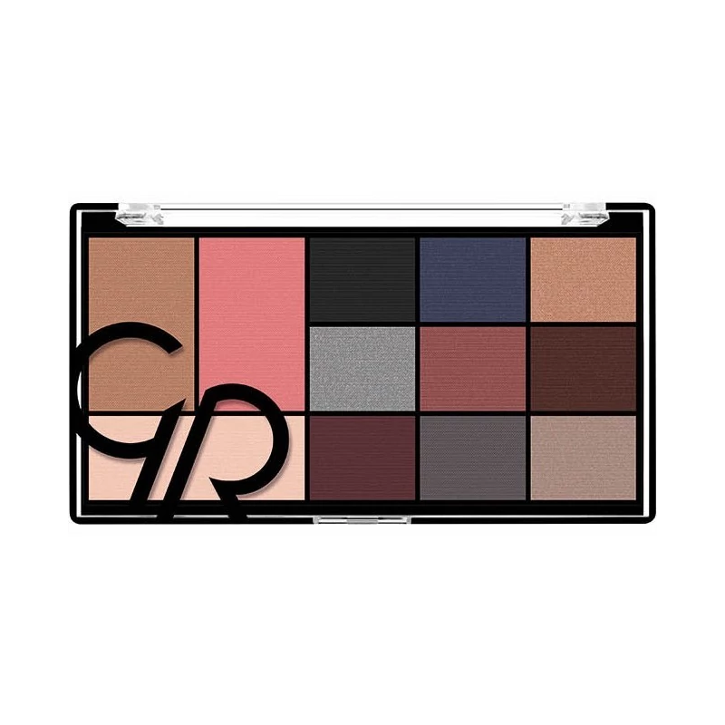CITY STYLE FACE & EYE PALETTE Golden Rose 02 SMOKEY