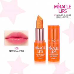 LIPSTICK MIRACLE LIPS COLOR CHANGE JELLY GOLDEN ROSE