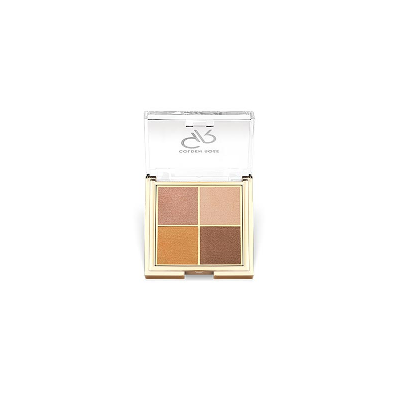 Palette Quattro Eyeshadow N°07 Bronze Vision Golden Rose
